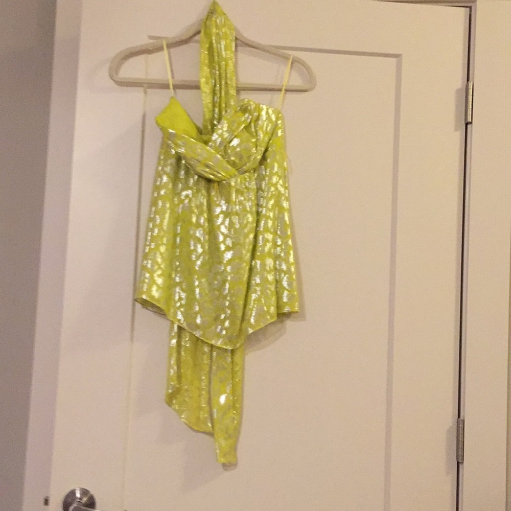 Strapless blouse